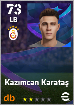 Kazımcan Karataş — LB, OVR 73, MAX 73