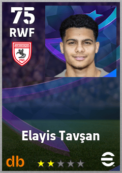 Elayis Tavşan — RWF, OVR 75, MAX 75