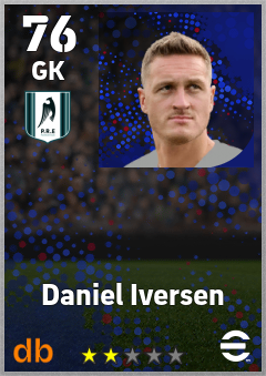 Daniel Iversen eFootball player card