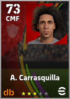 A. Carrasquilla eFootball player card