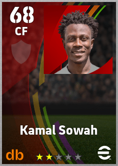 Kamal Sowah eFootball player card