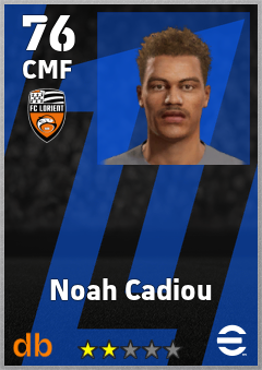 Noah Cadiou eFootball player card