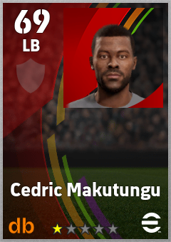 Cedric Makutungu — LB, OVR 69, MAX 69