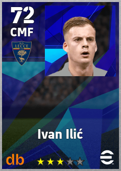 Ivan Ilić eFootball player card