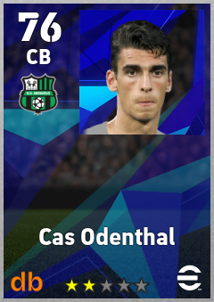 Cas Odenthal — CB, OVR 76, MAX 76