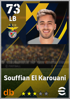 Souffian El Karouani eFootball player card