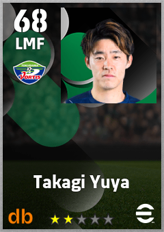 Takagi Yuya eFootball player card