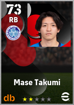Mase Takumi eFootball player card