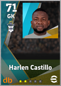 Harlen Castillo eFootball player card