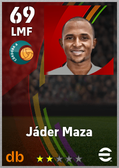 Jáder Maza — LMF, OVR 69, MAX 69