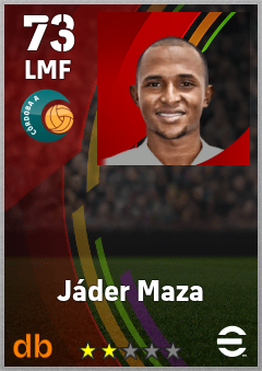 Jáder Maza — LMF, OVR 73, MAX 73