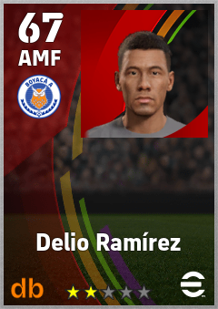 Delio Ramírez — AMF, OVR 67, MAX 67