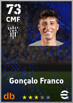 Gonçalo Franco — CMF, OVR 73, MAX 73