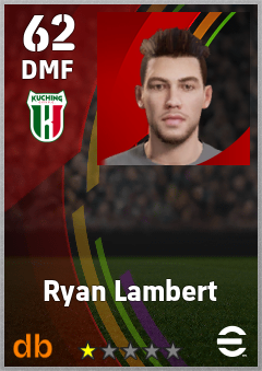 Ryan Lambert eFootball player card