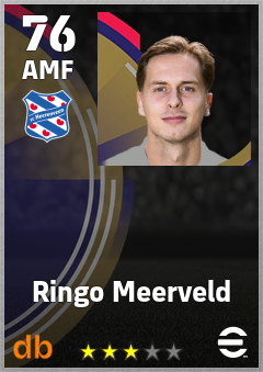 Ringo Meerveld — AMF, OVR 76, MAX 76