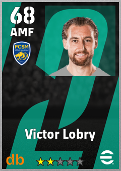 Victor Lobry — AMF, OVR 68, MAX 68