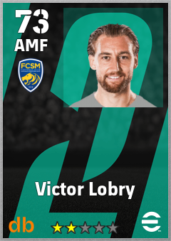 Victor Lobry — AMF, OVR 73, MAX 73