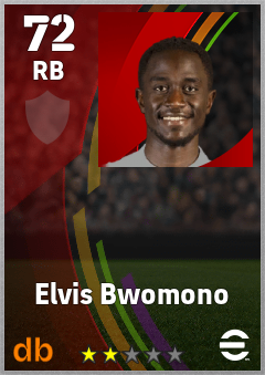 Elvis Bwomono eFootball player card