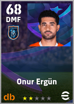 Onur Ergün — DMF, OVR 68, MAX 68