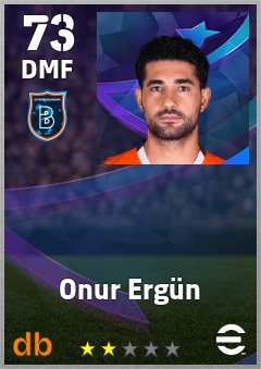 Onur Ergün — DMF, OVR 73, MAX 73
