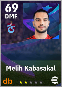 Melih Kabasakal eFootball player card
