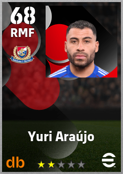 Yuri Araújo eFootball player card
