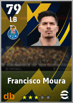Francisco Moura — LB, OVR 79, MAX 79