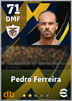 Pedro Ferreira — DMF, OVR 71, MAX 71