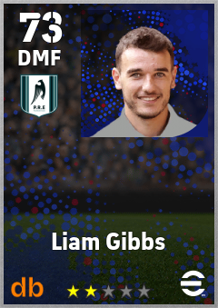 Liam Gibbs eFootball player card
