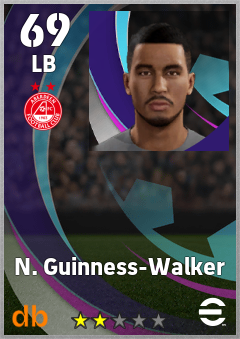 N. Guinness-Walker — LB, OVR 69, MAX 69