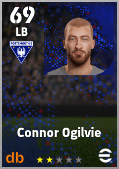 Connor Ogilvie — LB, OVR 69, MAX 69