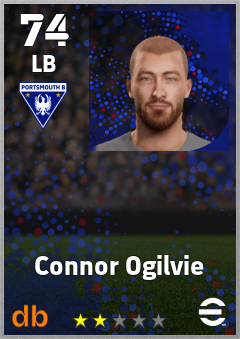 Connor Ogilvie — LB, OVR 74, MAX 74