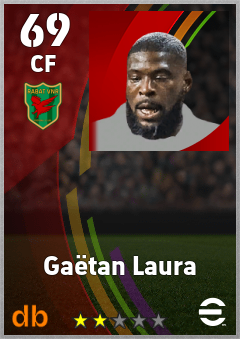 Gaëtan Laura — CF, OVR 69, MAX 69