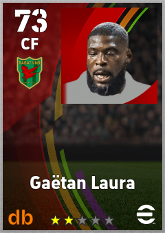 Gaëtan Laura — CF, OVR 73, MAX 73