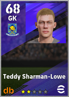 Teddy Sharman-Lowe eFootball player card