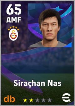 Siraçhan Nas — AMF, OVR 65, MAX 65