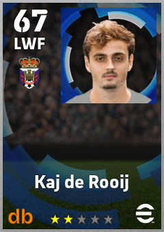 Kaj de Rooij — LWF, OVR 67, MAX 67