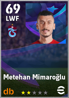 Metehan Mimaroğlu eFootball player card