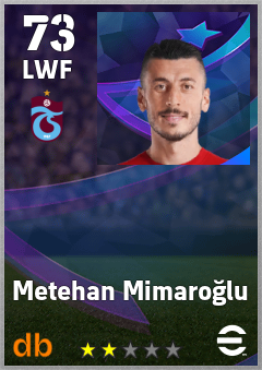 Metehan Mimaroğlu — LWF, OVR 73, MAX 73