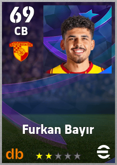 Furkan Bayır eFootball player card