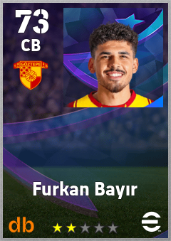 Furkan Bayır — CB, OVR 73, MAX 73