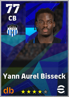 Yann Aurel Bisseck eFootball player card