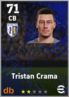 Tristan Crama — CB, OVR 71, MAX 71