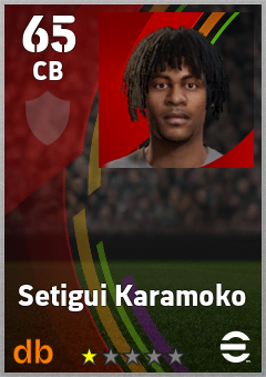 Setigui Karamoko eFootball player card