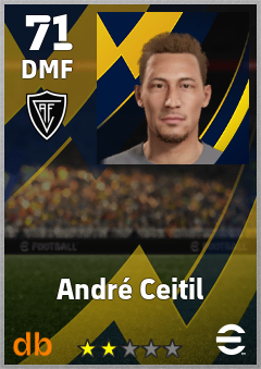 André Ceitil eFootball player card