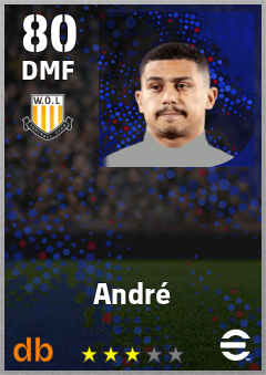 André eFootball player card
