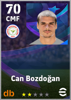 Can Bozdoğan eFootball player card