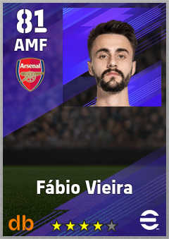 Fábio Vieira — AMF, OVR 81, MAX 81
