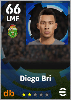 Diego Bri — LMF, OVR 66, MAX 66