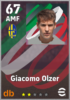 Giacomo Olzer — AMF, OVR 67, MAX 67